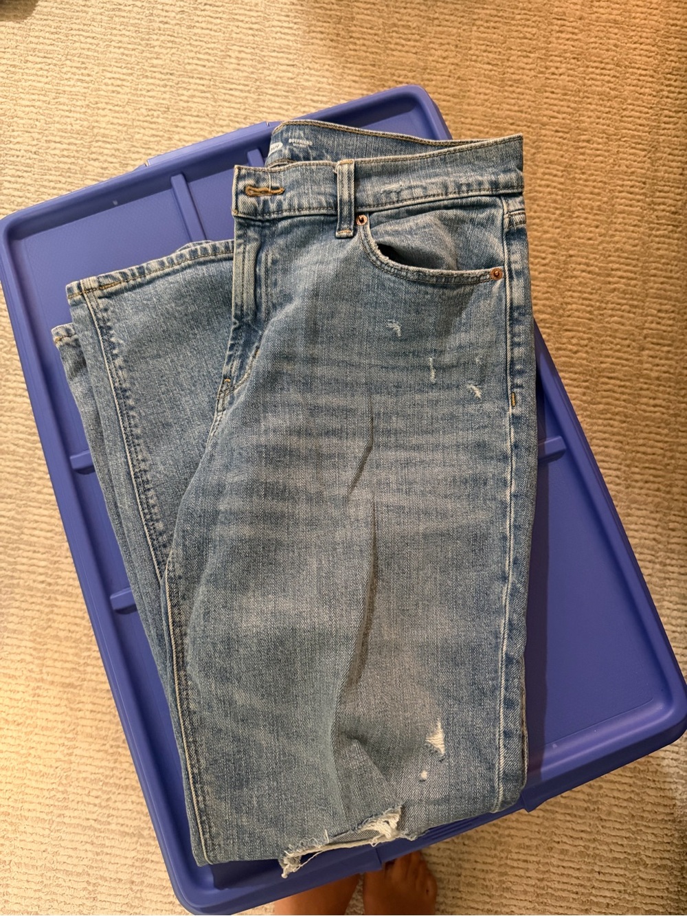 Old Navy Boyfriend Mid Rise Jeans